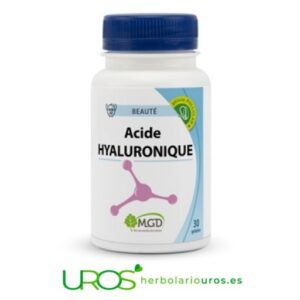 Ácido hialurónico puro en cápsulas Ácido hialurónico puro en cápsulas Para una piel firme, sin arrugas y joven: tu envase de 30 cápsulas de 120 mg/cáp.