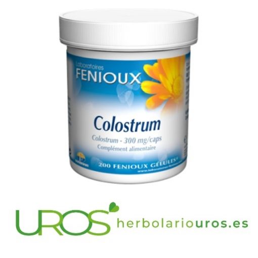 Calostro puro Fenioux: 200 cápsulas de laboratorios Fenioux Calostro puro en cápsulas para tus defensas  Para fortalecer tu sistema inmune de manera natural