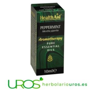 Aceite esencial de menta piperita - para tu respiración natural Menta pura - es decir la Menta piperita pura en aceite esencial Aceite esencial puro de menta - tu remedio natural para muchas dolencias - descubre todos sus beneficios y propiedades