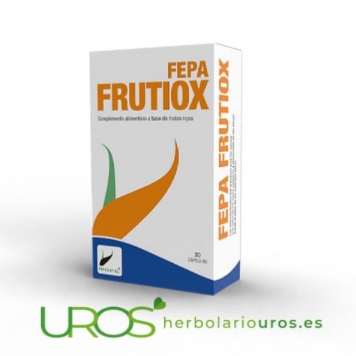 Fepa-Frutiox: Fepa Frutiox extracto de plantas antioxidantes Fepa-Frutiox - un suplemento natural antioxidante para tu organismo Tu antioxidante natural en cápsulas - frutos del bosque en extracto para reducir el estrés oxidativo de tu organismo - un complemento alimenticio antioxidante
