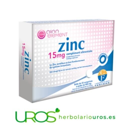 Zinc de Fenioux - 30 comprimidos para un mes Zinc puro en cápsulas para tus defensas naturales Tu ayuda para el buen funcionamiento de tu sistema inmune - tu envase para un mes