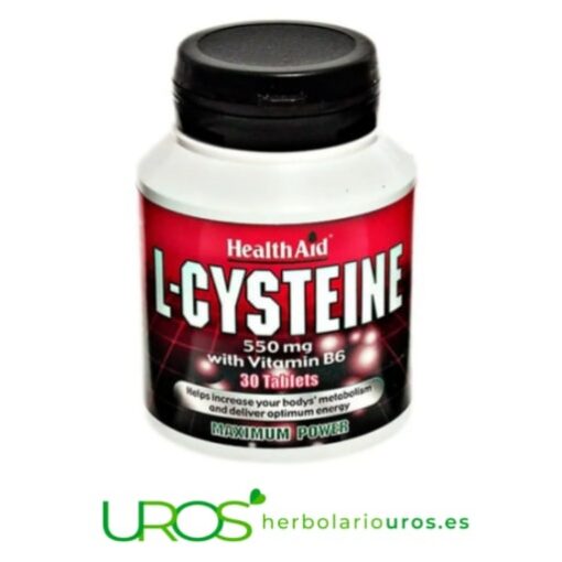 L-Cisteina Healthaid: Un Aliado Para Tus Músculos L-Cisteina De Healthaid Un Suplemento Natural Para Tu Sistema Inmune