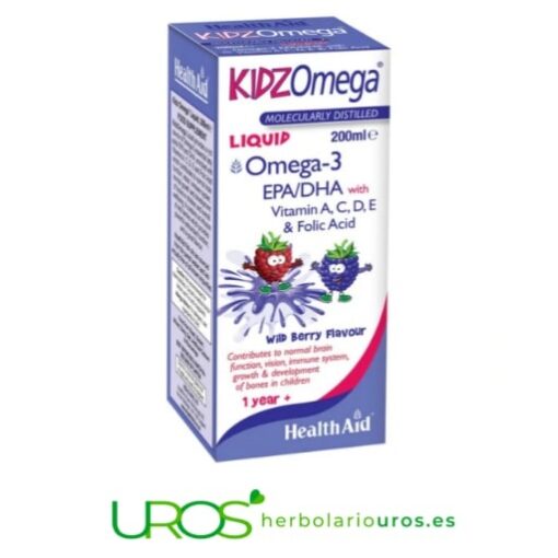 Kidzomega Líquido Omega 3 Con Vitaminas Para Niños Kidzomega En Líquido Especialmente Formulado Para Los Niños Omega 3 Puro En Líquido Para La Salud De Tus Niños
