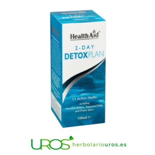 Detox Plan Health Aid - Ayuda A Eliminar Las Toxinas Detox Plan - Un Remedio Natural Para La Desintoxiación Un Suplemento Natural Para Quitar Las Toxinas De Manera Natural