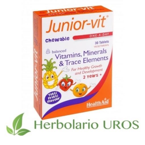 Junior Vit HealthAid JuniorVit HealthAid Probioticos para niños Defensas para niños Probiotico infantil
