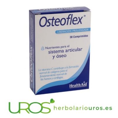 OsteoFlex de Health Aid : ¿Para qué sirve Osteoflex? Para una mejor flexibilidad articular, tejido conectivo y los cartílagos OsteoFlex de Health Aid - mejora tu salud articular - remedio articular para deportistas
