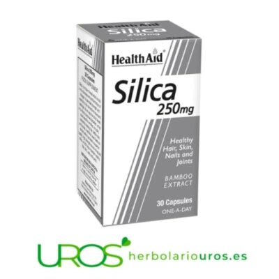 Sílice de HealthAid - Silica Health Aid Sílice de HealthAid - Silica Health Aid Suplemento natural para tus articulaciones y huesos