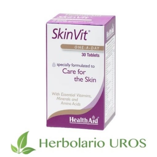 SkinVit de HealthAid Suplemento natural para tu piel