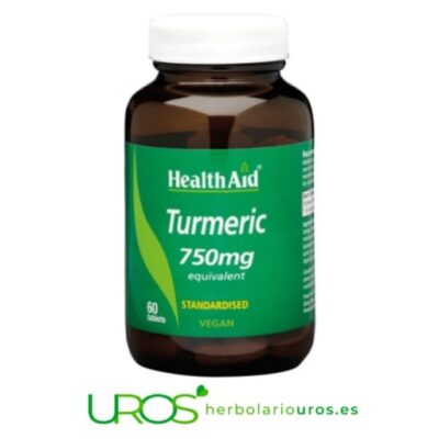 Cúrcuma Longa de Health Aid Cúrcuma en comprimidos de laboratorios Health Aid Cómo te ayuda la cúrcuma pura en comprimidos - tu digestivo y tu antiinflmatorio natural