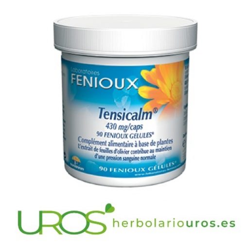 Tensicalm Fenioux - para regular tu tensión alta Tensiocalm de lab. natural Fenioux a base de extracto de olivo Tensi Calm de Fenioux - tu aliado natural para regular la tensión alta