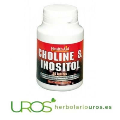 Colina Inositol - Colina e Inositol de HealthAid y sus propiedades y beneficios