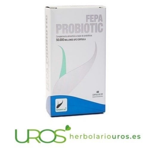 Fepa-Probiotic - Probióticos En Cápsulas Para Mejorar Tu Flora Intestinal Y Tu Digestión
