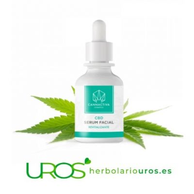 Serum facial con CBD - tu serum revitalizante para tu piel Serum facial con CBD con efecto rejuvenecedor y antiedad
