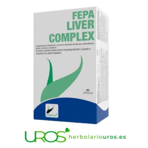 Fepa Liver Complex Formula Específica Diseñada Para Producir Las Fases 1 Y 2 De Desintoxicación Hepática Fepa Livercomplex En Cápsulas – Tu Ayuda Natural Para Tu Hígado