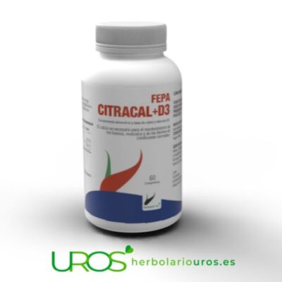 Fepa Citracal + D3 - Tu Aporte Natural De Calcio Tu Complemento Alimenticio A Base De Calcio Y La Vitamina D3