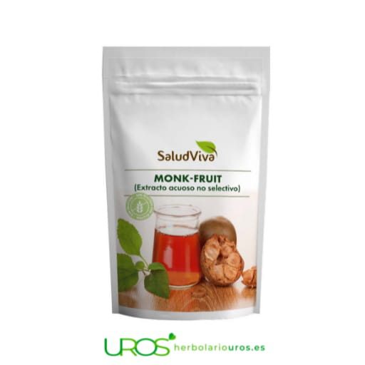 Fruta del monje - Compra tu fruta del monje natural online - tu alternativa la azúcar Monk fruit o la fruta del monje (Siraitia grosvenorii) - tu sustituto natural ideal en polvo - tu envase de 125 g Fruta del monje - Compra tu fruta del monje natural online - tu alternativa la azúcar Monk fruit o la fruta del monje (Siraitia grosvenorii) - tu sustituto natural ideal en polvo - tu envase de 125 g