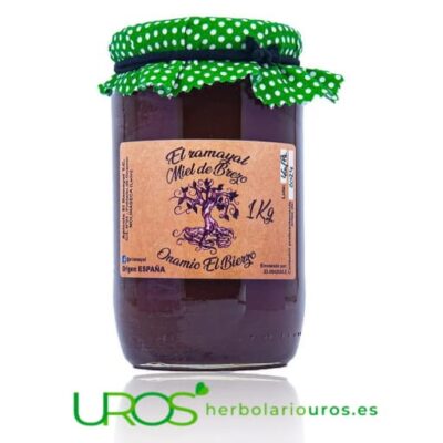 Miel de Brezo - miel de Brezo del Bierzo (León) Miel de brezo El Ramayal - miel de alta montaña (el Bierzo, León) Tu miel decantada en frío de alta montaña leonesa - tu manjar natural 
