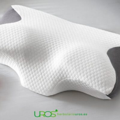 Almohada viscoelástica cervical Tu almohada cervical ergonómica - descubre todos los beneficios para tus cervicales Tu almohada anatómica para dormir bien - di adiós a los dolores cervicales