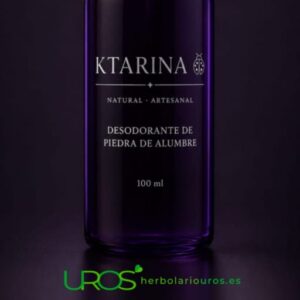 Desodorante natural en spray 100 ml Tu desodorante natural para piel sensible Este desodorante de piedra de alumbre: ideal para tu piel sensible y eliminar olores