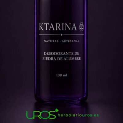 Desodorante natural en spray 100 ml Tu desodorante natural para piel sensible Este desodorante de piedra de alumbre: ideal para tu piel sensible y eliminar olores