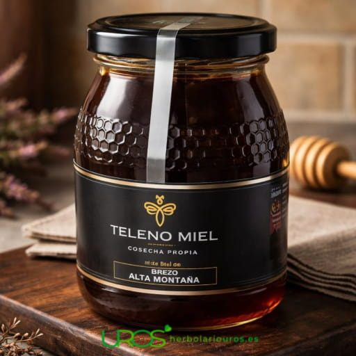 Miel de brezo alta montaña - tu envase de 1 kg 1 Miel de brezo alta montaña Tu miel de brezo alta montaña - descúbrela Miel de brezo alta montaña - tu miel cruda 100% natural de la zona de León